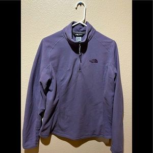 North Face purple fleece